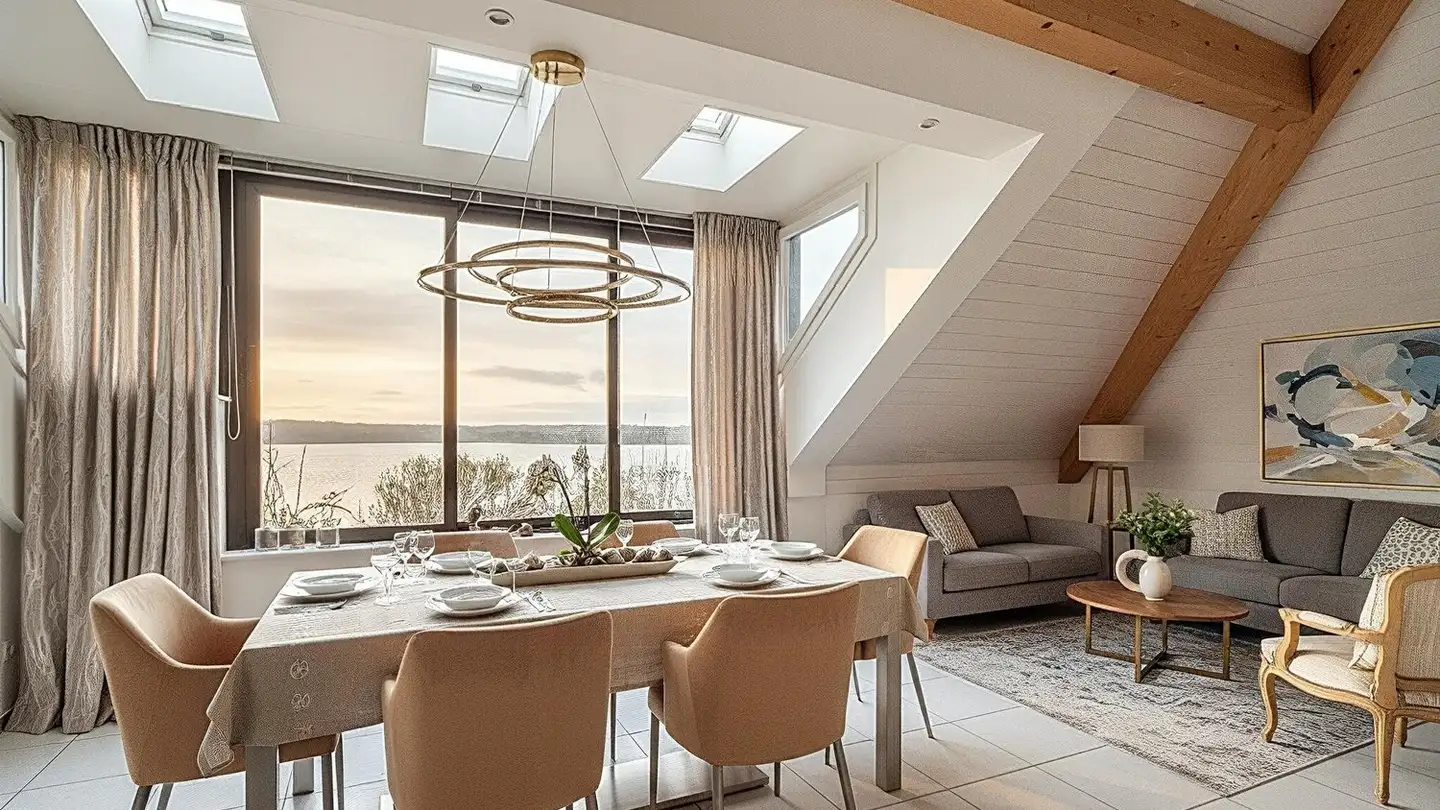 Attic flat for sale - 2023 Gorgier