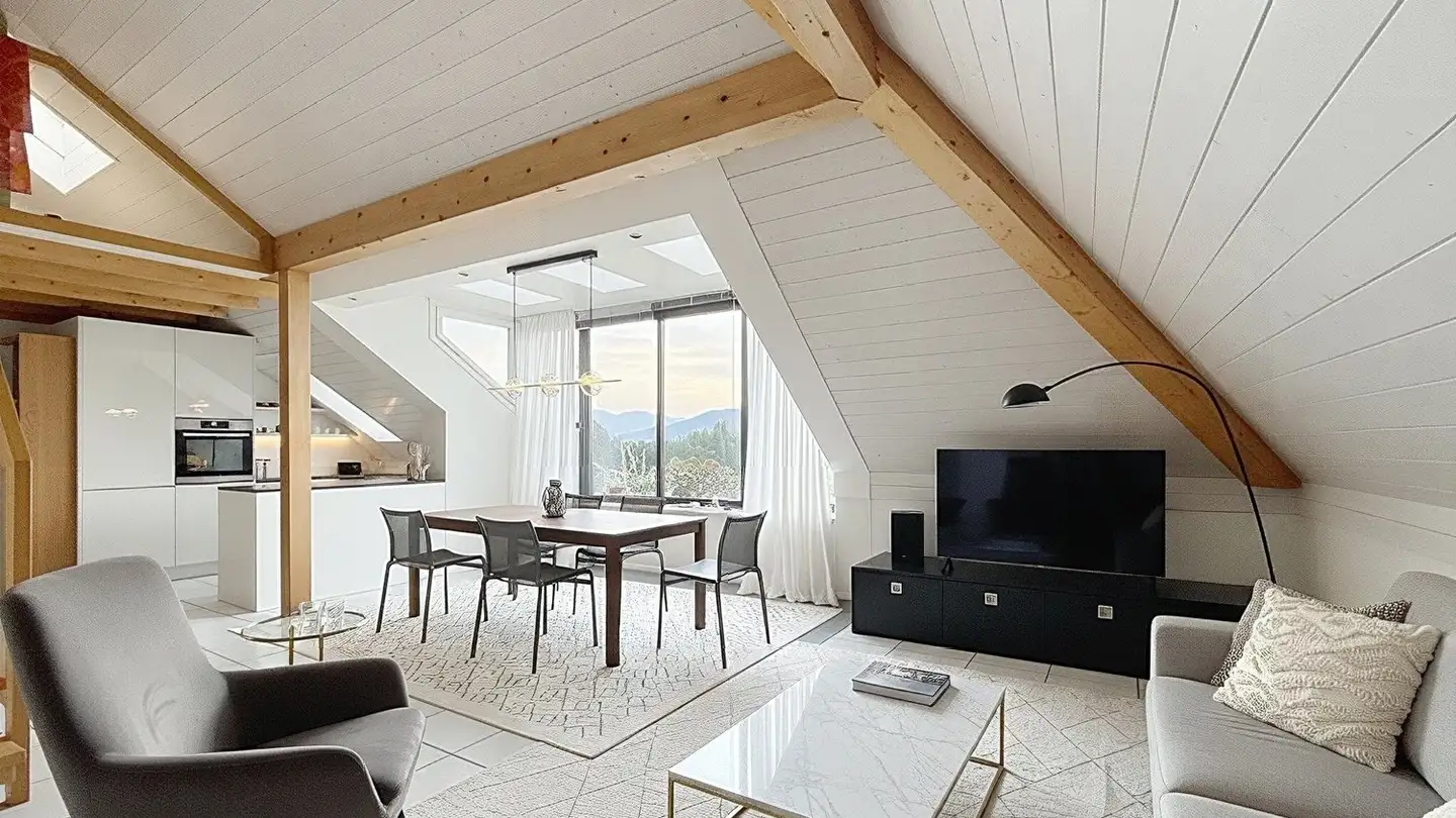 Attic flat for sale - 2023 Gorgier - Photo 4