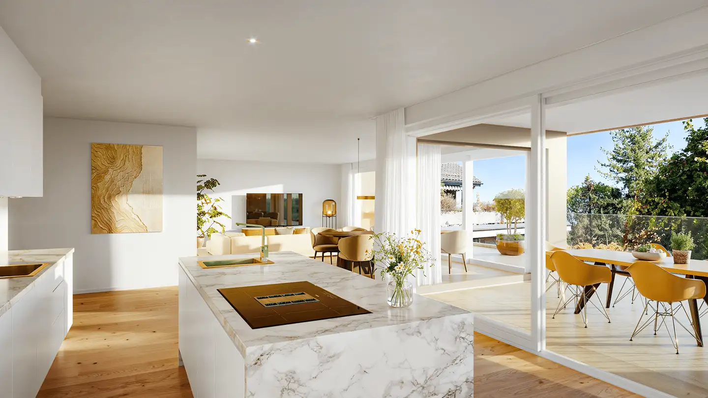 Terrassenwohnung mieten - Seestrasse 33, 8800 Thalwil