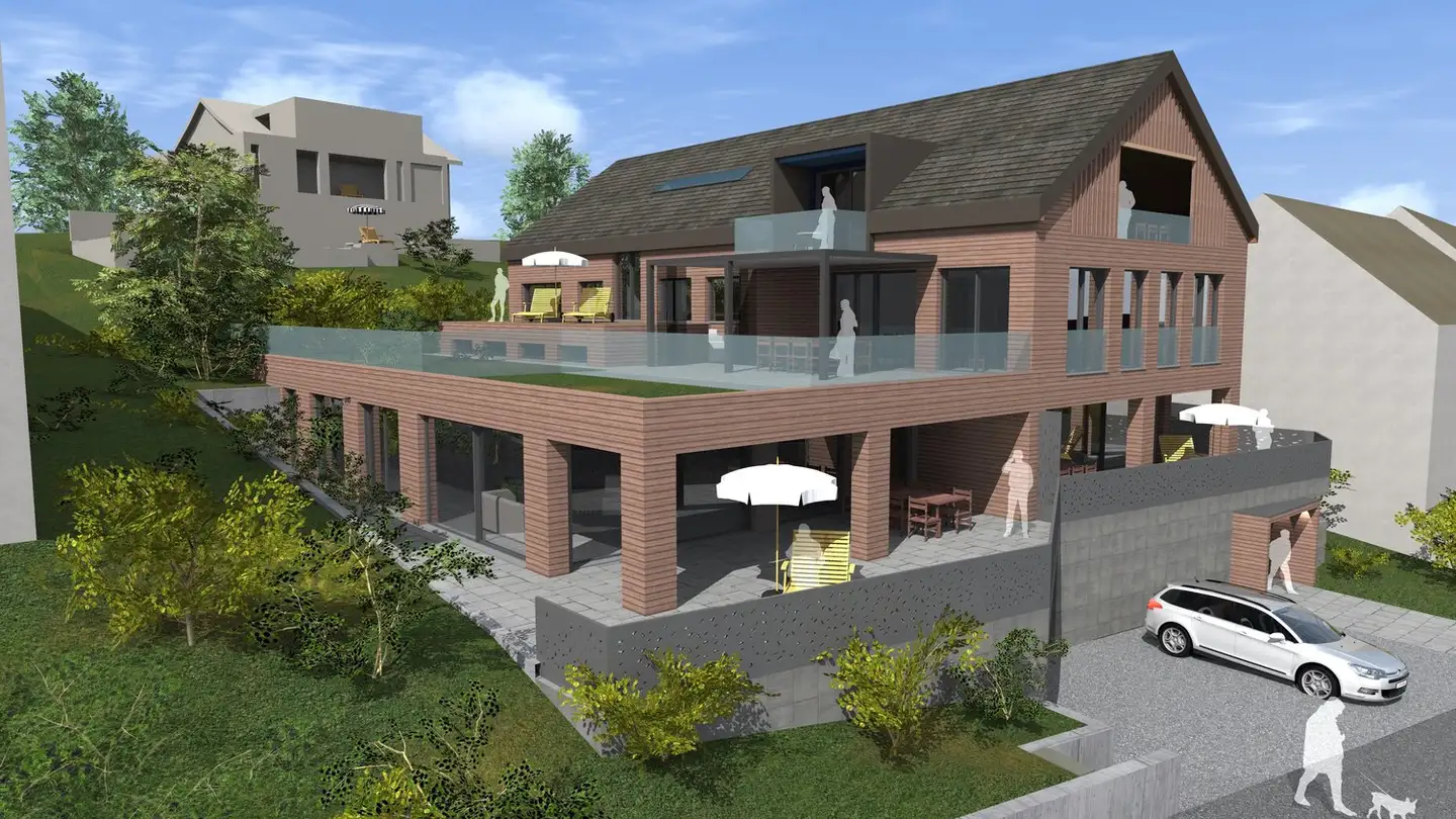 Appartement à louer - Burgstrasse 11, 8193 Eglisau