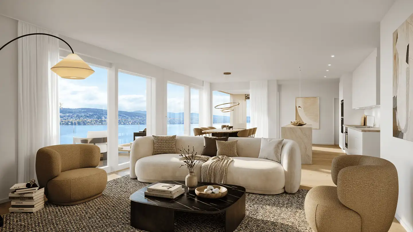 Terrassenwohnung mieten - Seestrasse 33, 8800 Thalwil - Foto 4