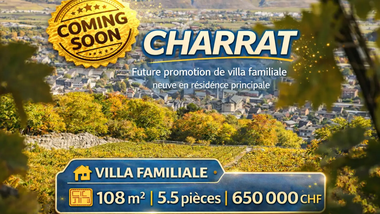 Villa for sale - 1906 Charrat