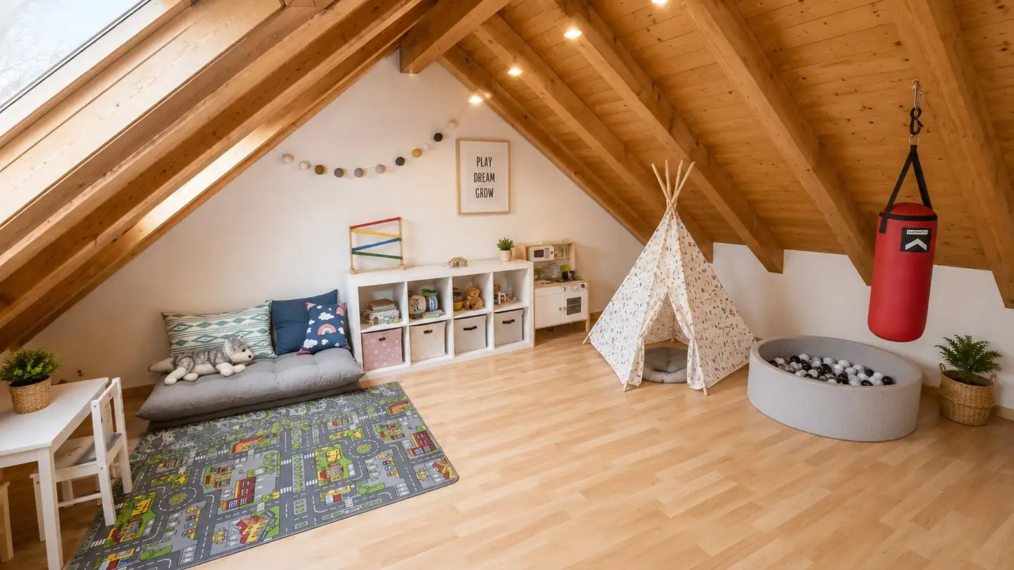 Attic flat for rent - Katzenbachstrasse 2, 8492 Wila - Photo 3