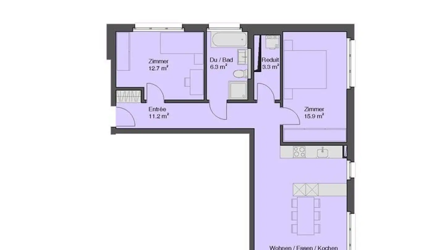 Appartamento in affitto - Seonerstrasse 9, 5704 Egliswil - Photo 3