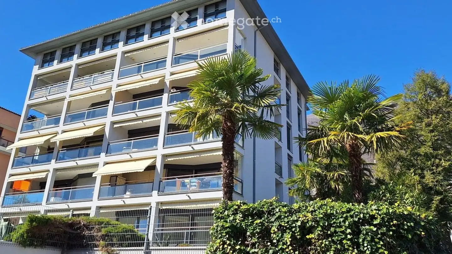 Appartement à louer - Via Giuseppe Motta 18, 6648 Minusio