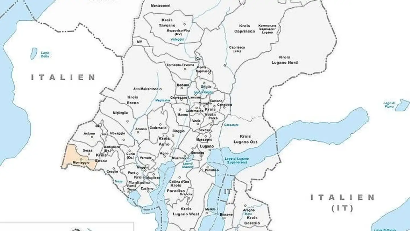 Casa singola in affitto - Via Monteggio, 6998 Monteggio