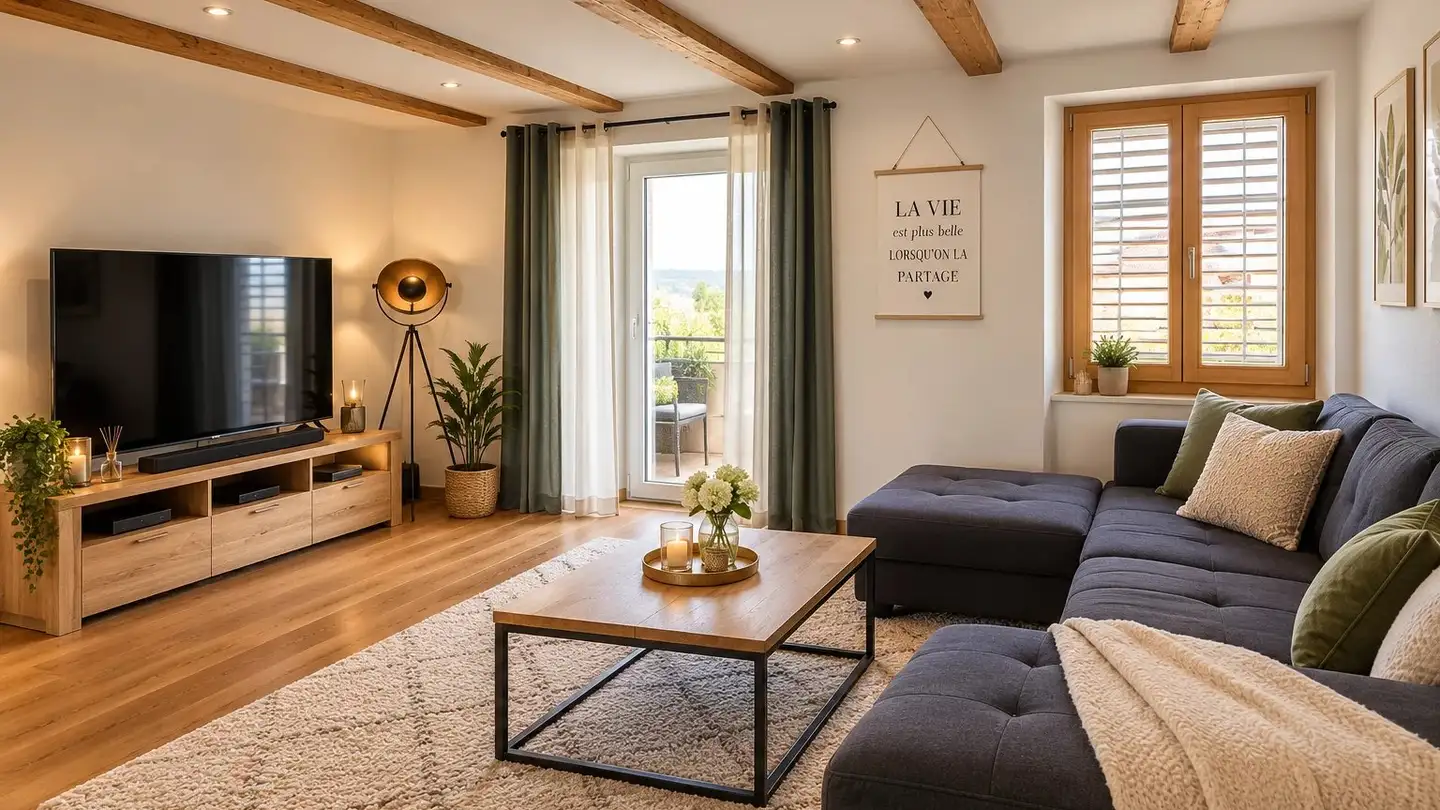 Appartement à louer - 1756 Lovens