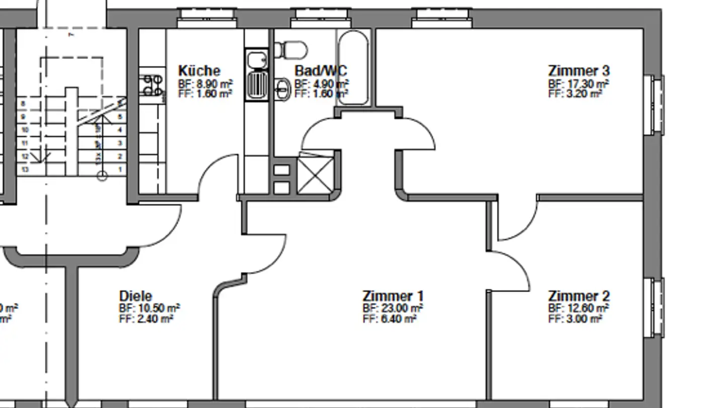Appartamento in affitto - Lochstrasse, 8200 Schaffhausen - Foto 4
