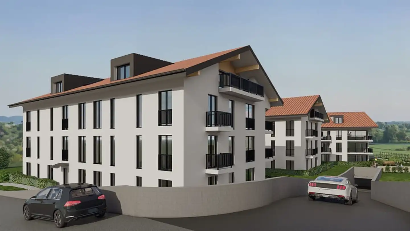 Wohnung mieten - Chemin Du Riau 4b, 1681 Billens - Foto 3