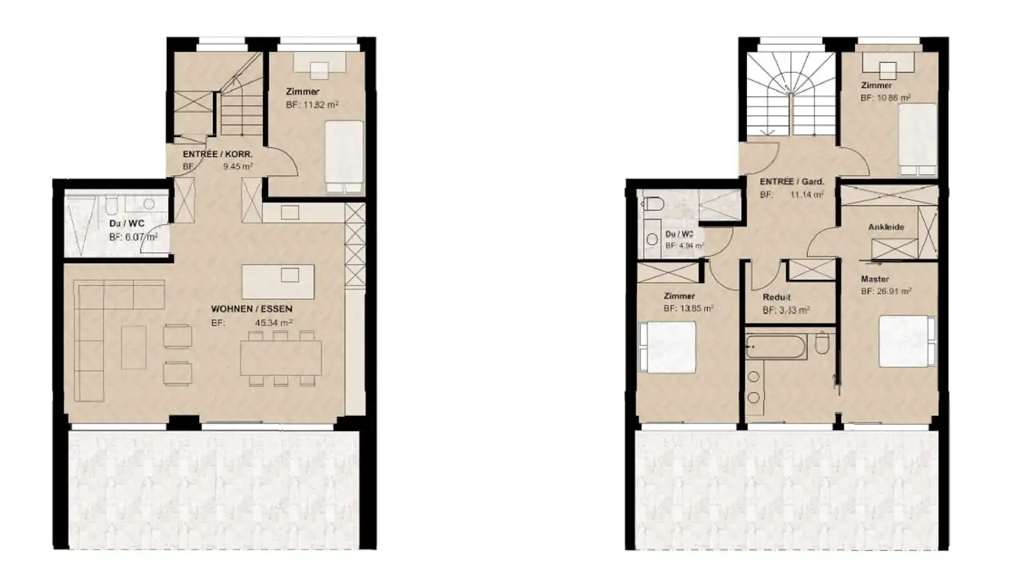Duplex for sale - Sonnenbergstrasse 47, 5734 Reinach AG - Photo 2