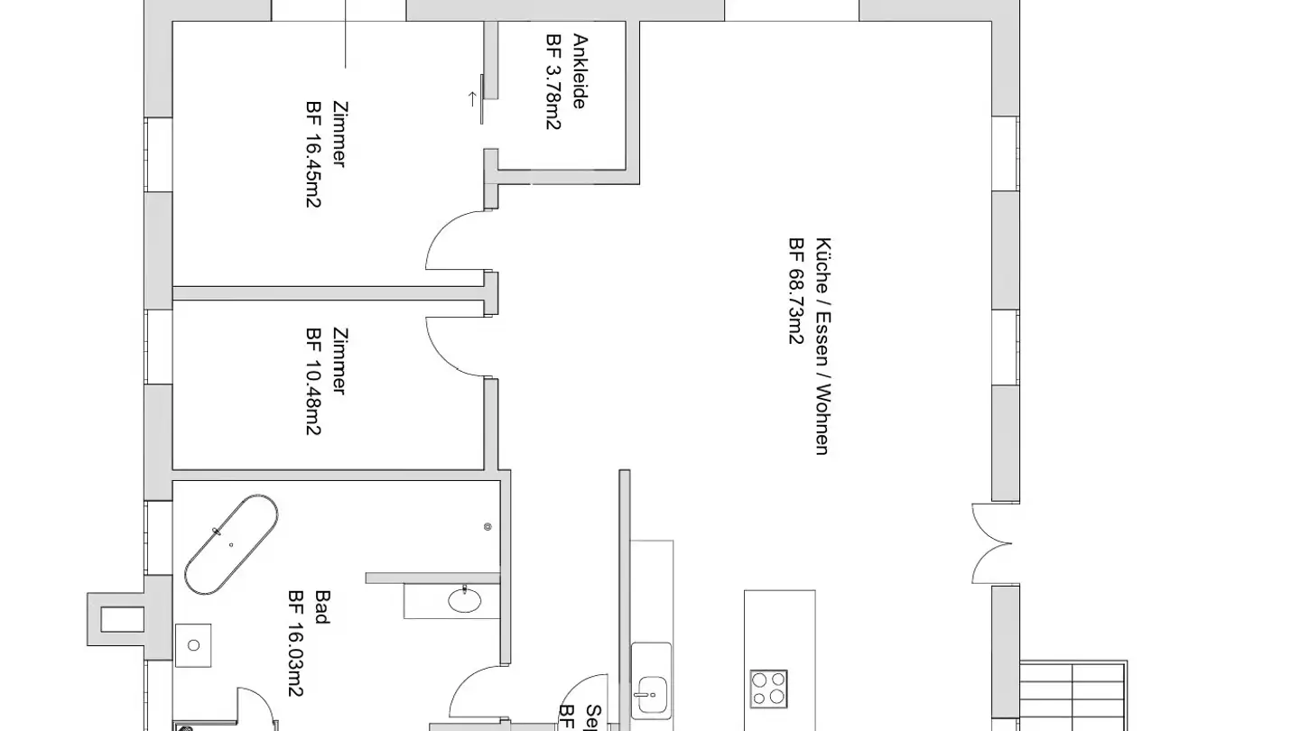 Appartamento in affitto - Grünenstrasse 2, 3455 Grünen - Foto 4