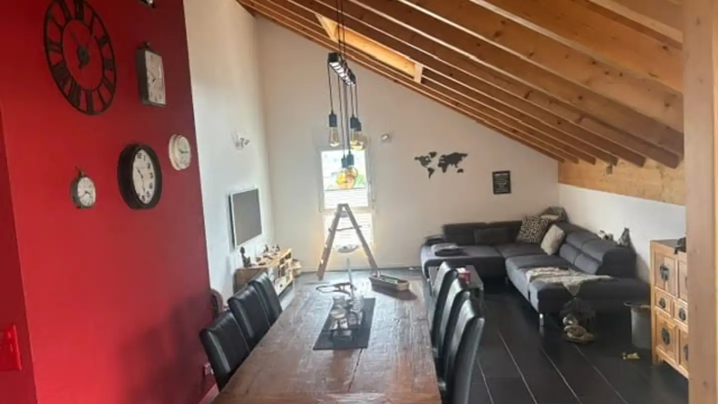 Attic flat for rent - Route Du Montagnier 102, 1868 Collombey - Photo 4