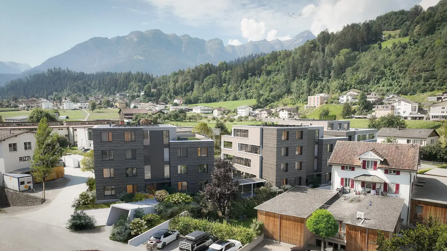 Parcheggio sotterraneo in affitto - Bahnhofstrasse 14c, 7408 Cazis