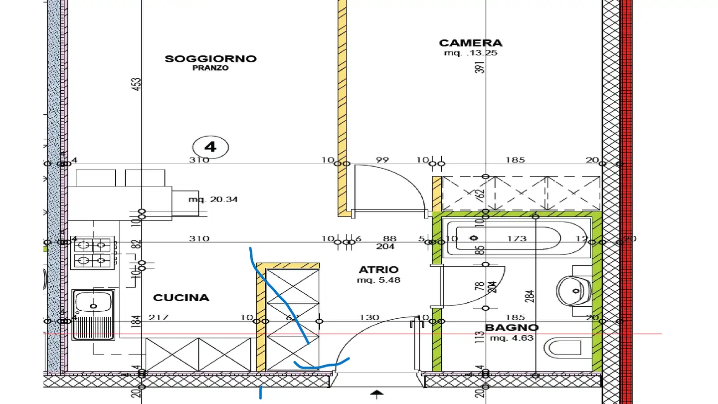 Apartment for rent - Via Calprino, 6900 Paradiso