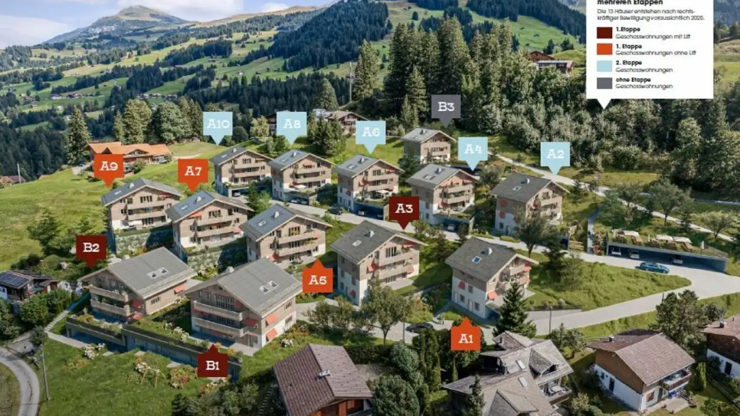 Wohnung kaufen - Bonderlenstrasse, 3715 Adelboden