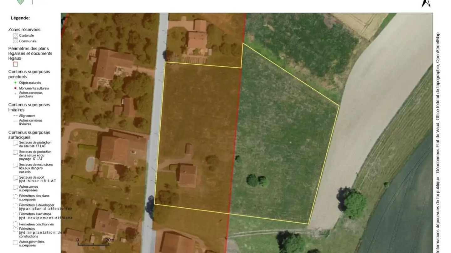 Constructible plot for sale - 1306 Daillens - Photo 3