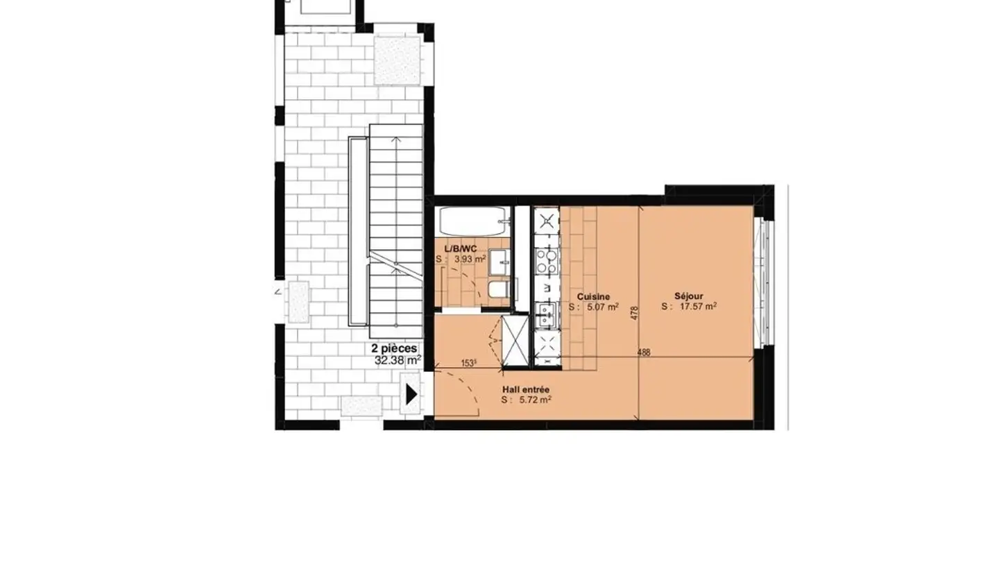 Apartment for rent - Route Des Acacias 8, 1227 Les Acacias - Photo 4