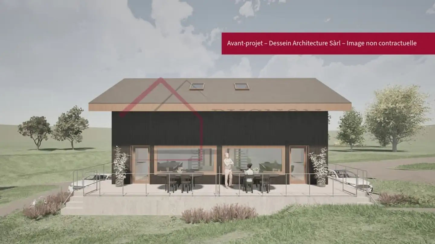 Constructible plot for sale - Route De Granges-De-Vesin, 1484 Aumont - Photo 4