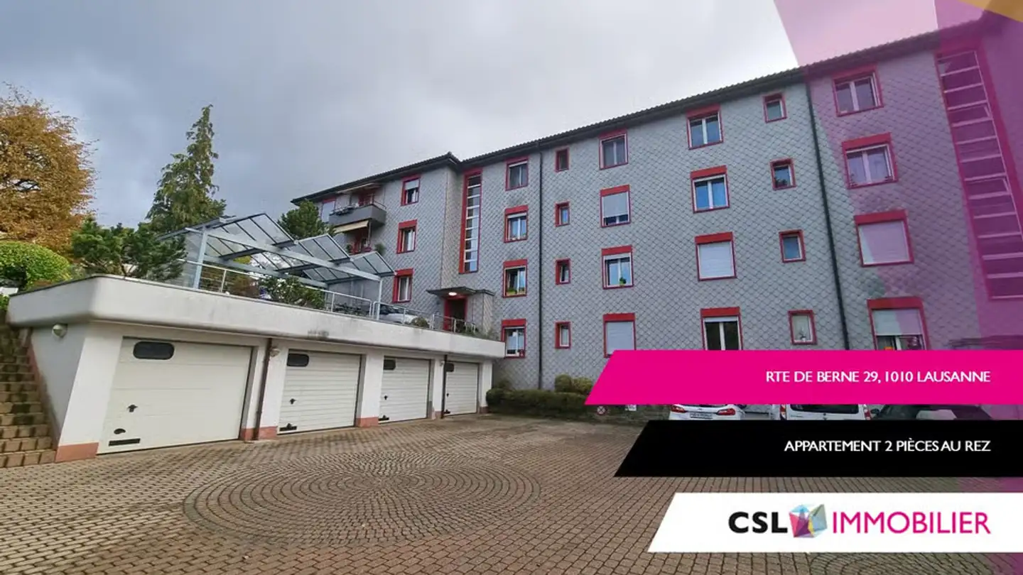 Appartement à louer - Route De Berne 29, 1010 Lausanne