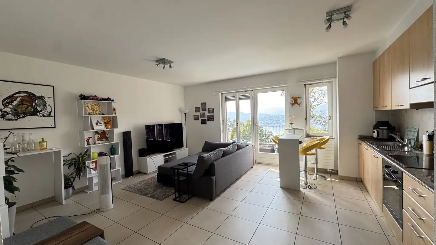 Wohnung mieten - Via Ceresio Di Suvigliana 17, 6977 Ruvigliana