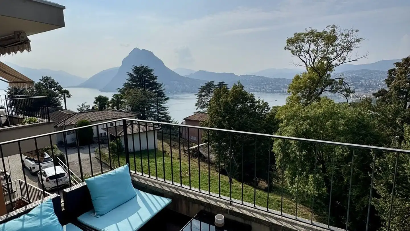 Appartamento in affitto - Via Ceresio Di Suvigliana 17, 6977 Ruvigliana - Foto 2
