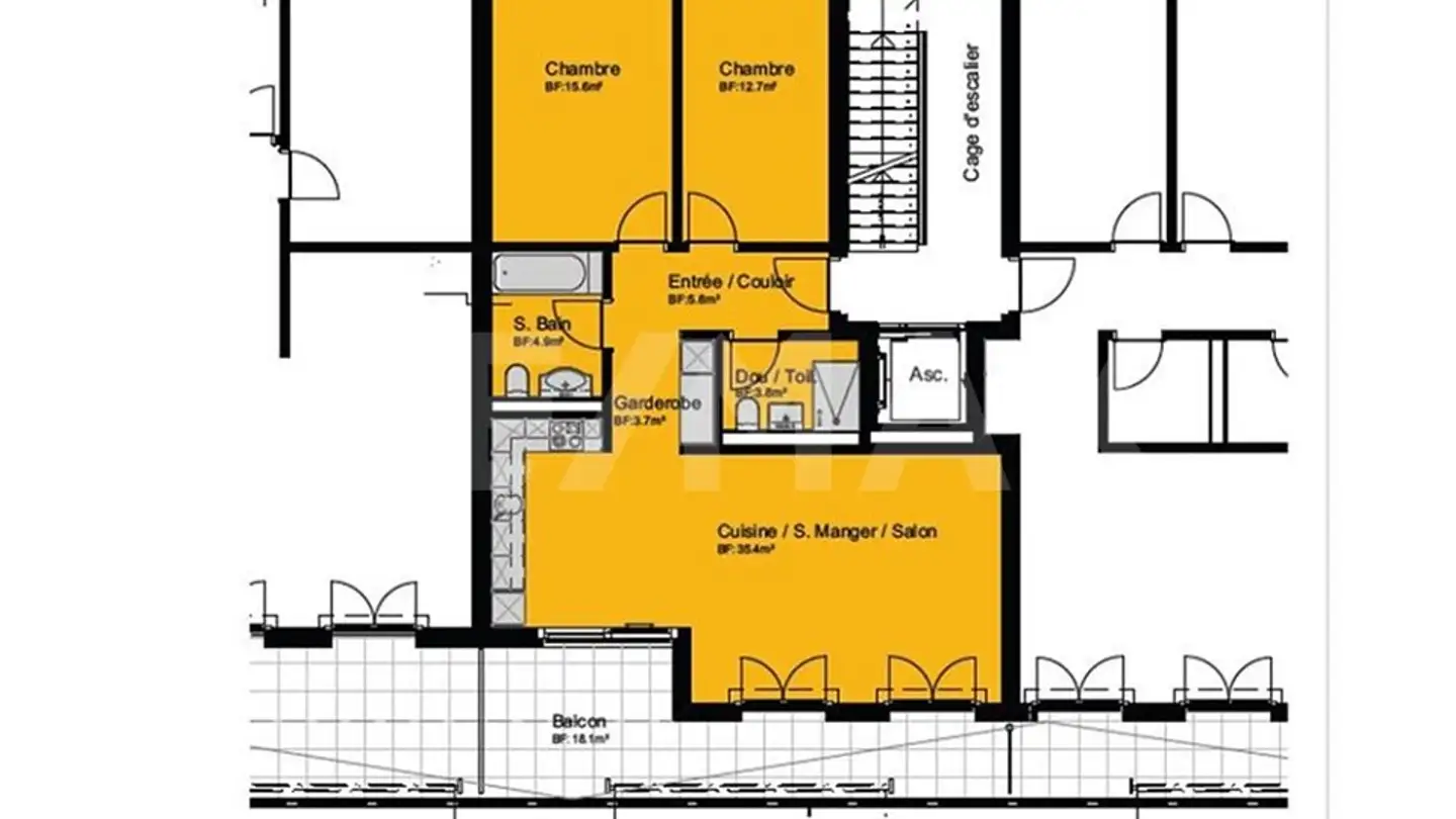 Apartment for rent - Impasse Du Milavy 1, 1580 Avenches - Photo 3