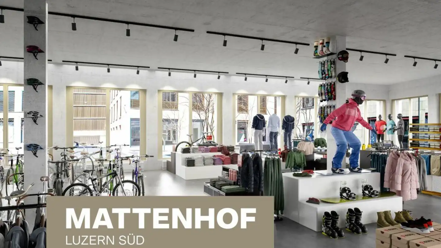 Geschäft mieten - Am Mattenhof 8, 6010 Kriens
