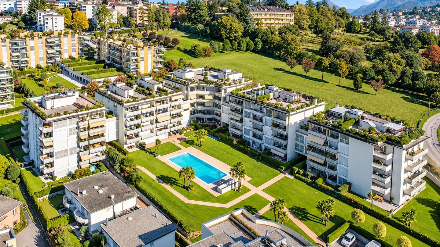 Stepped apartment for rent - 6963 Pregassona
