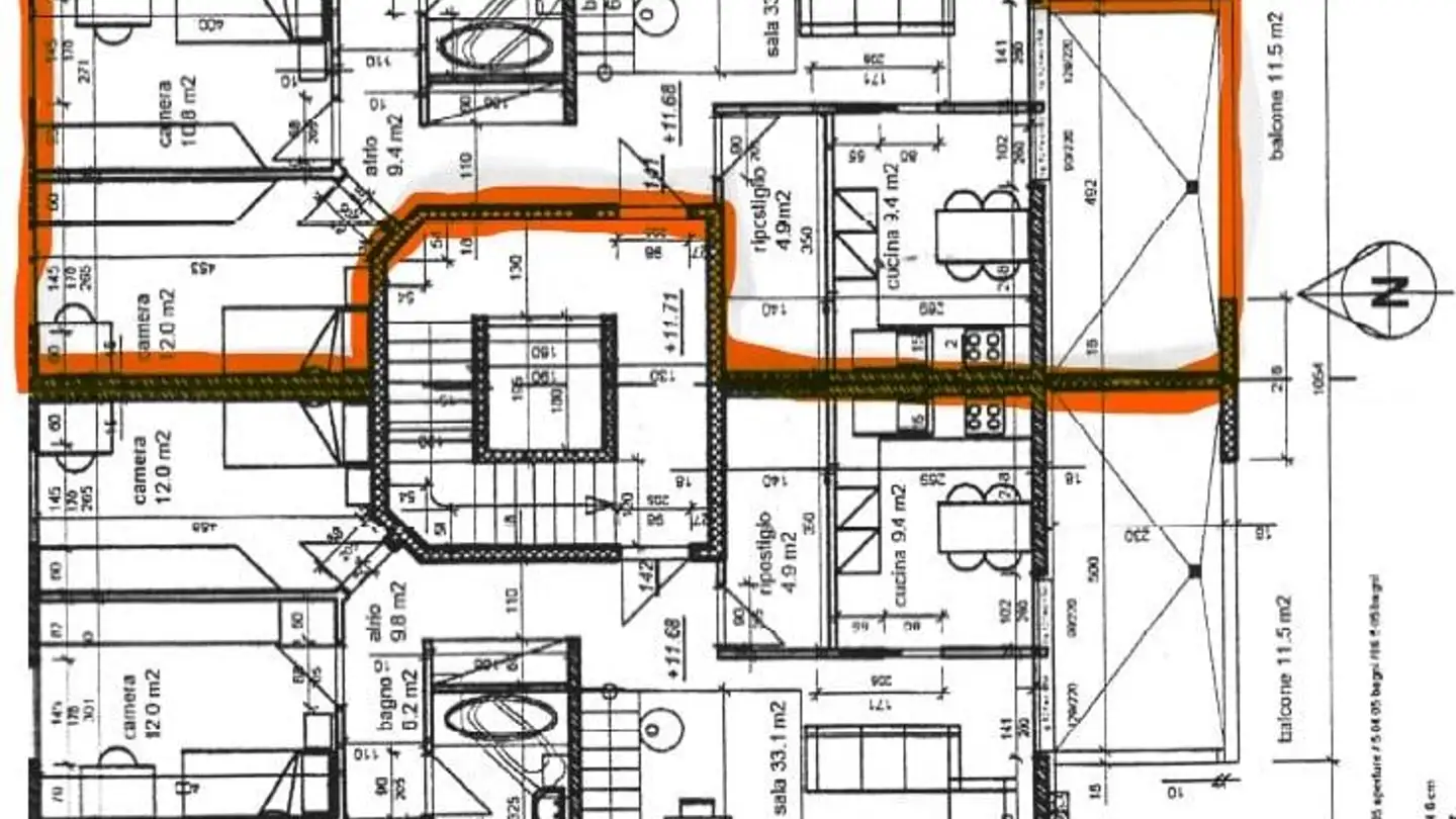 Appartamento in affitto - Via Giuseppe Pometta 8, 6500 Bellinzona - Photo 2