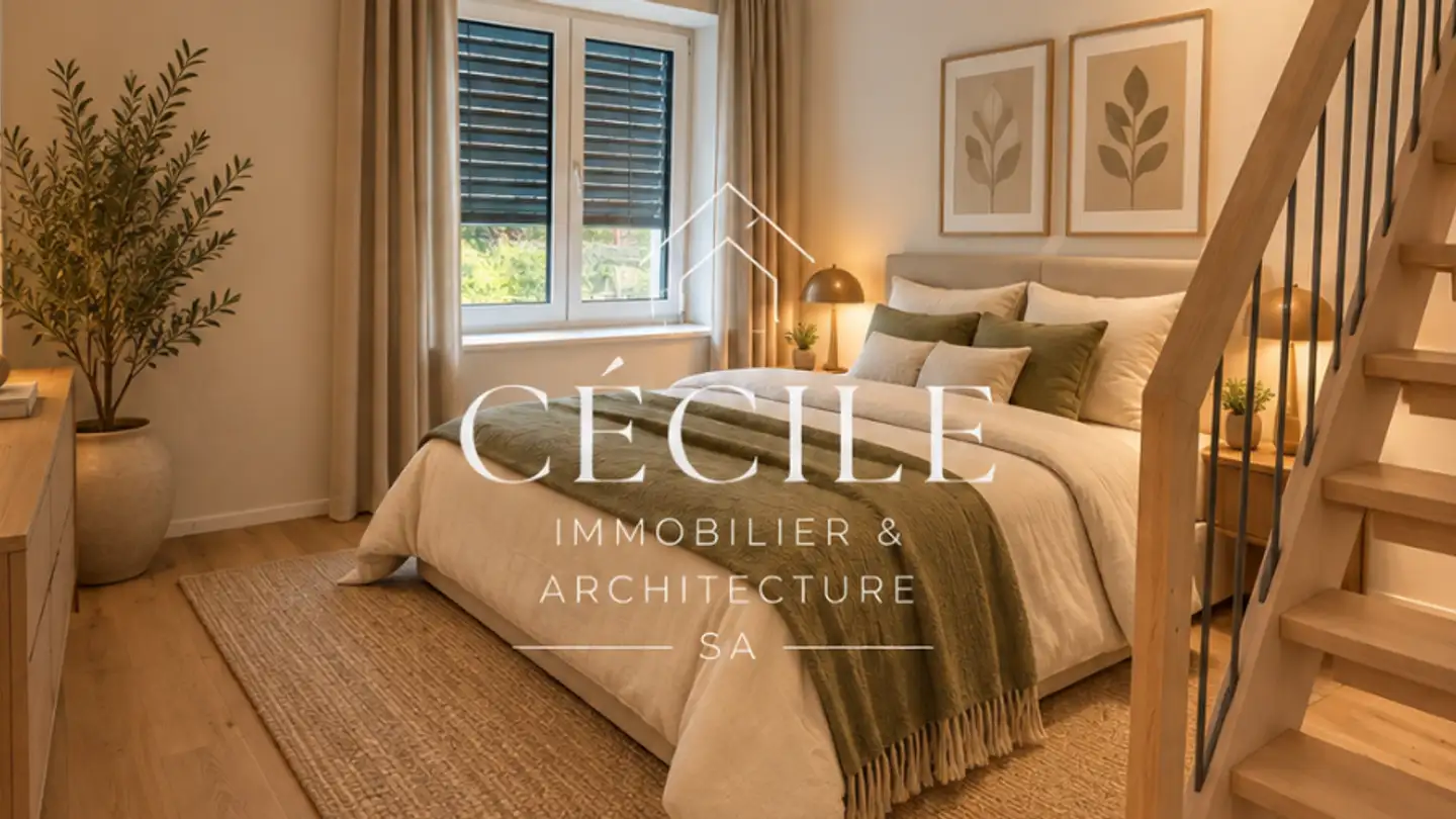 Dachgeschosswohnung kaufen - Route de l'Isle 18, 1148 Villars-Bozon - Foto 2