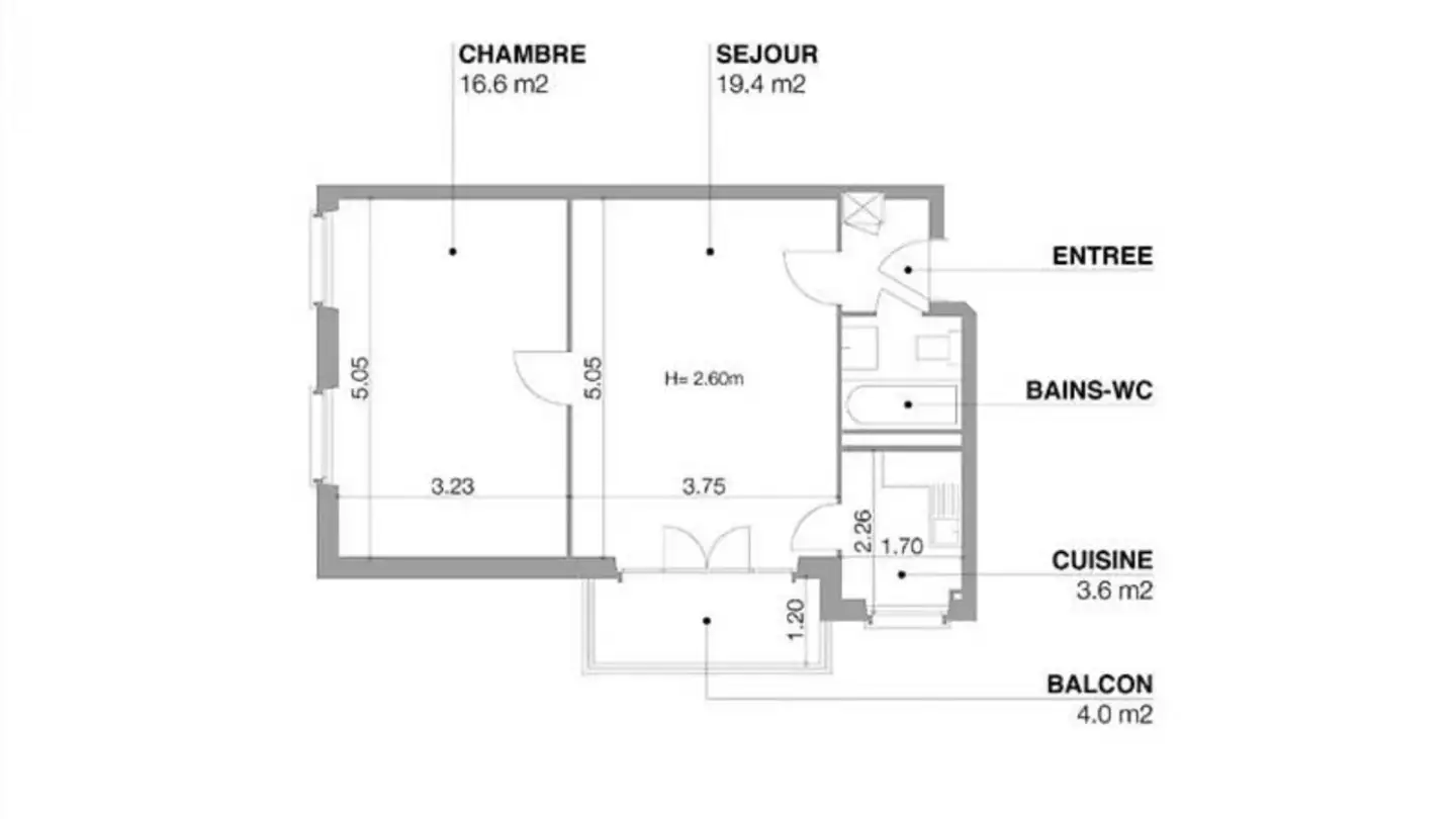 Wohnung mieten - 1204 Genève