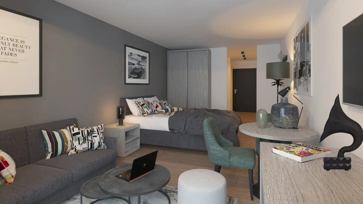 Appartement meublé à louer - Baurstrasse 29, 8008 Zürich