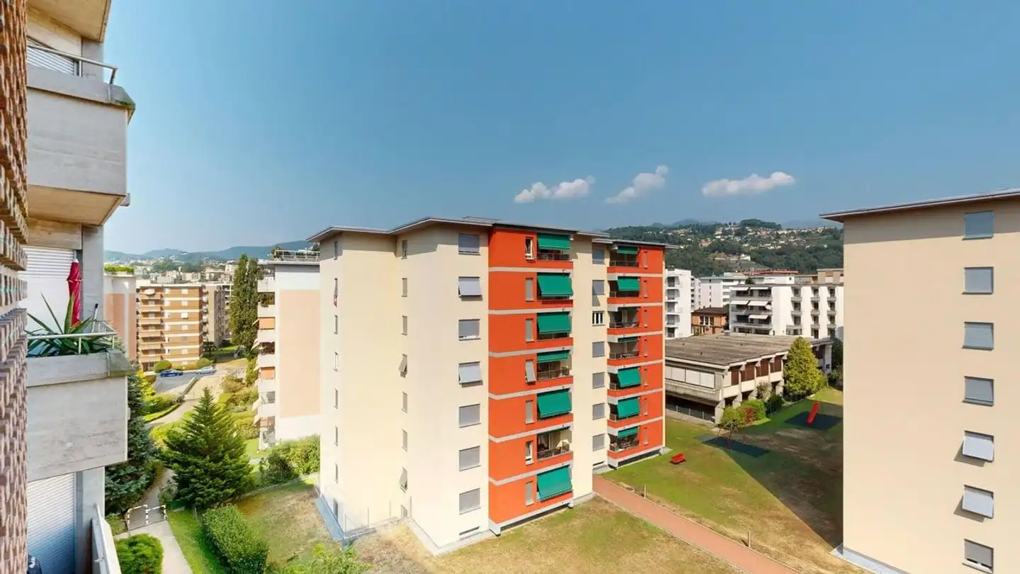 Appartement à louer - Via Emilio Rava 1d, 6962 Viganello