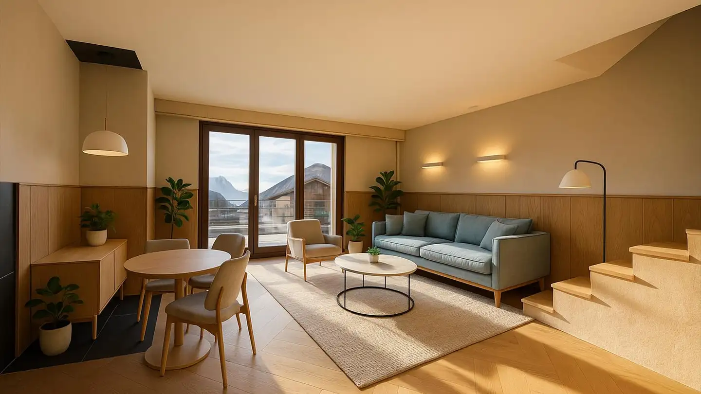 Stepped apartment for sale - Route Des Hôtels, 1884 Villars-sur-Ollon