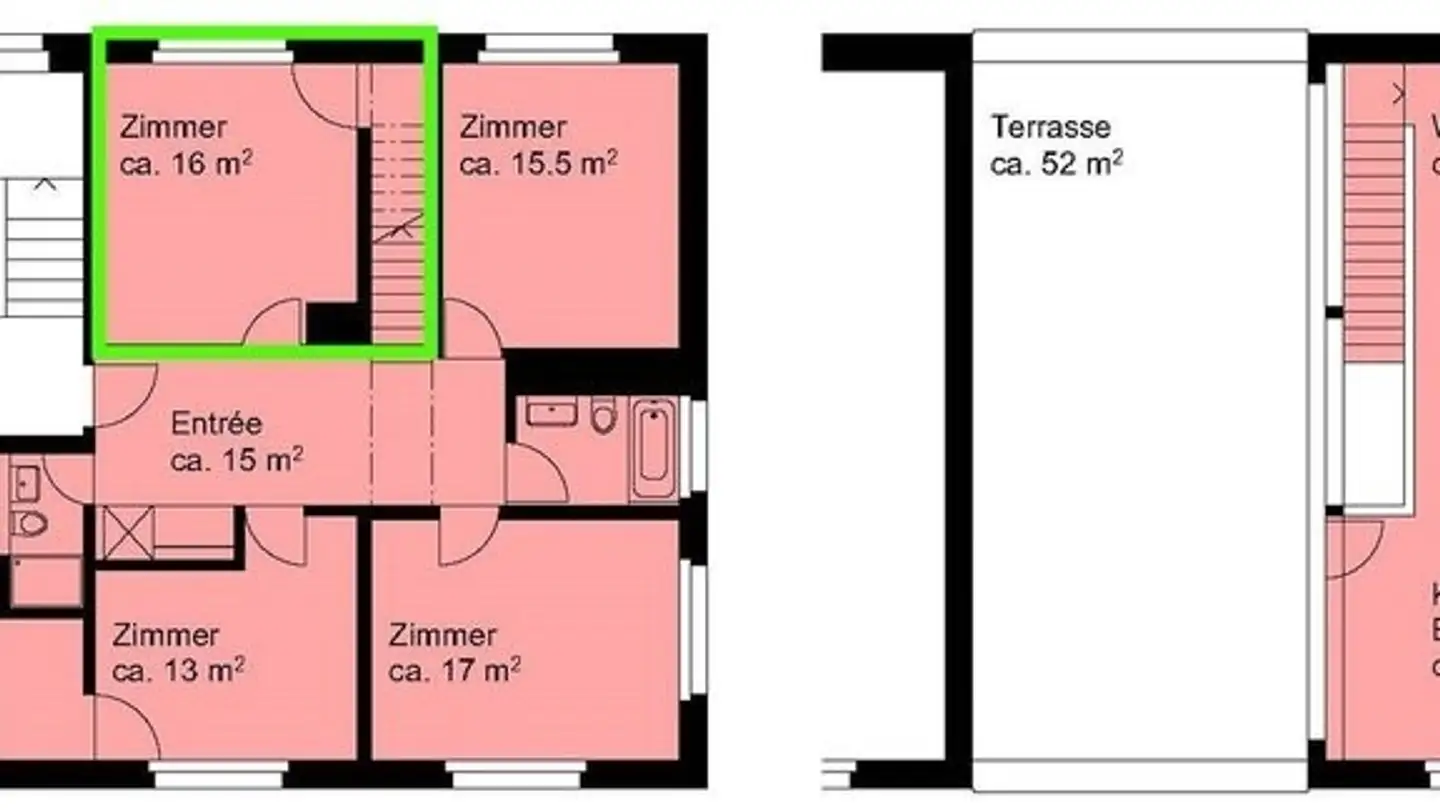 Single room for rent - 8400 Winterthur - Photo 2