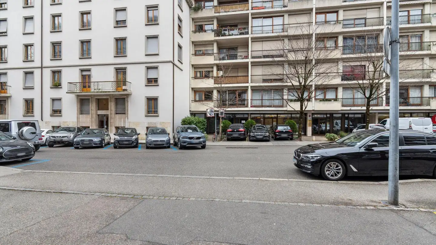 Parcheggio esterno in affitto - Avenue Blanc 46, 1202 Genève