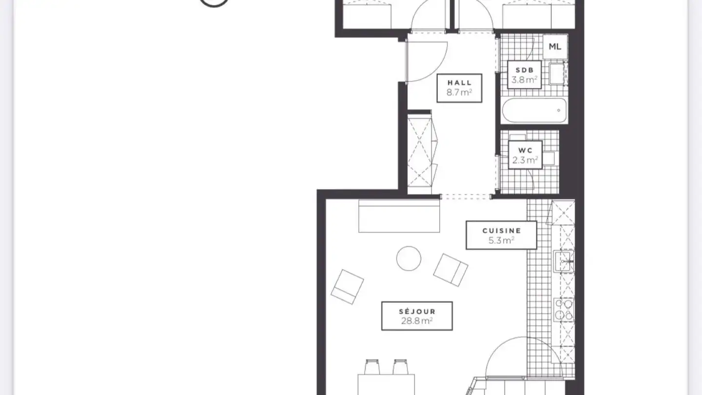 Appartamento in affitto - 1260 Nyon