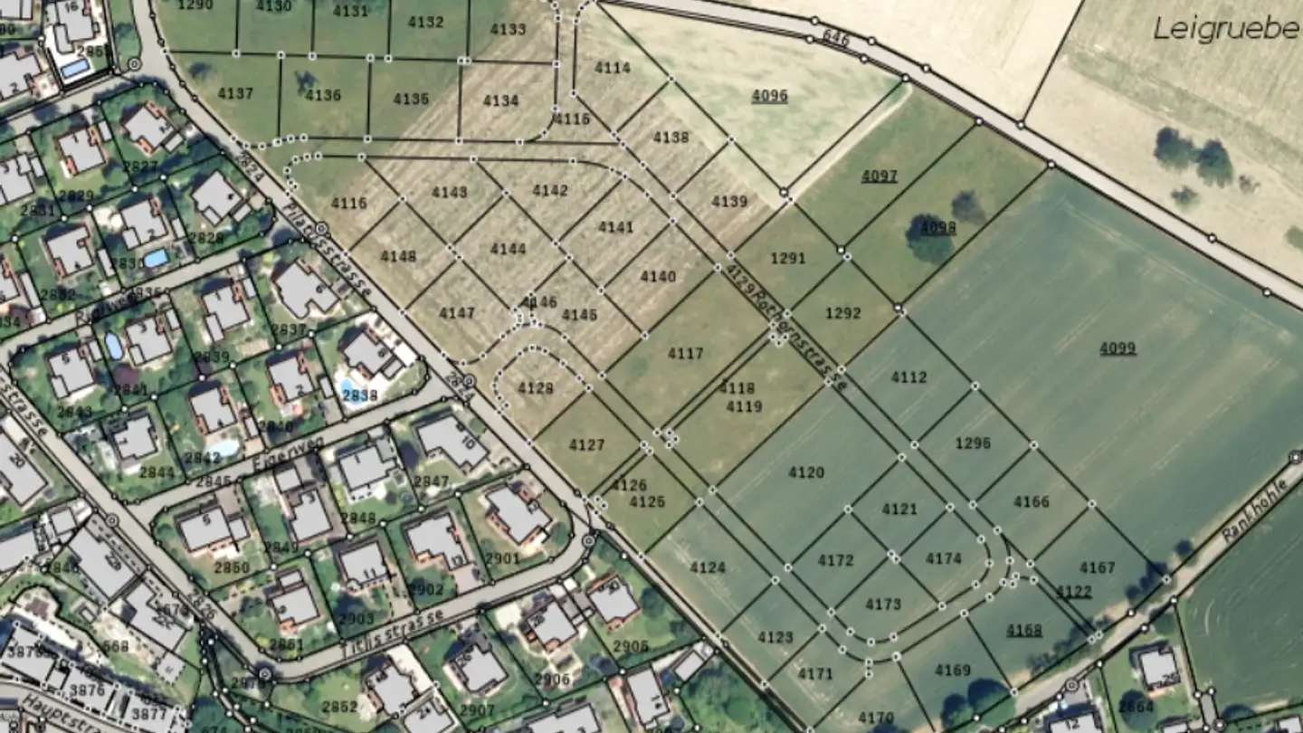 Constructible plot for rent - Leigrubenstrasse, 4313 Möhlin