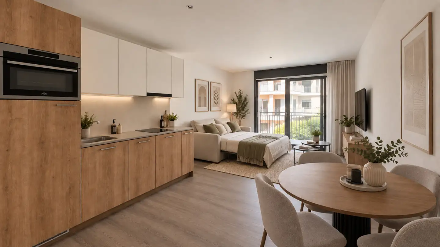 Studio mieten - Avenue De France 13, 3960 Sierre - Foto 2