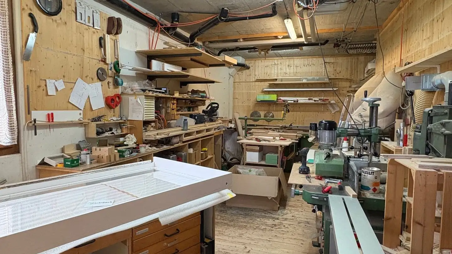 Hobbyraum mieten - Alpenstrasse 29, 3627 Heimberg