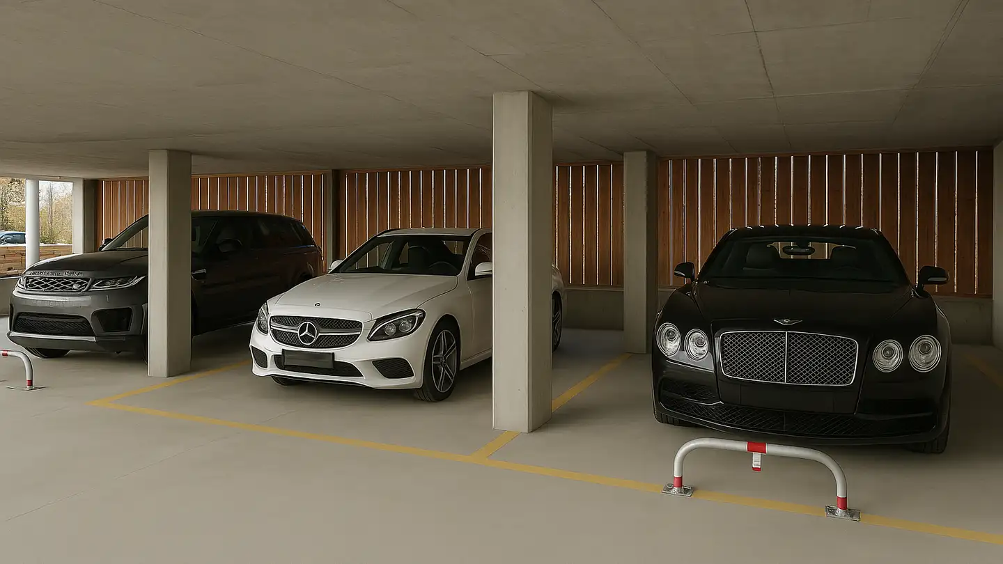 Indoor parking space for rent - Avenue Des Alpes 126, 1820 Montreux