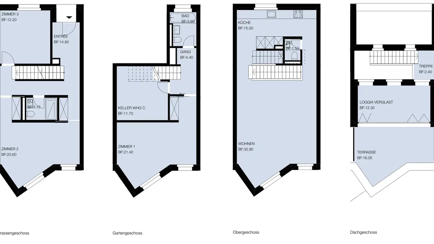 Appartement à louer - Aryanastrasse 21, 8704 Herrliberg - Photo 3