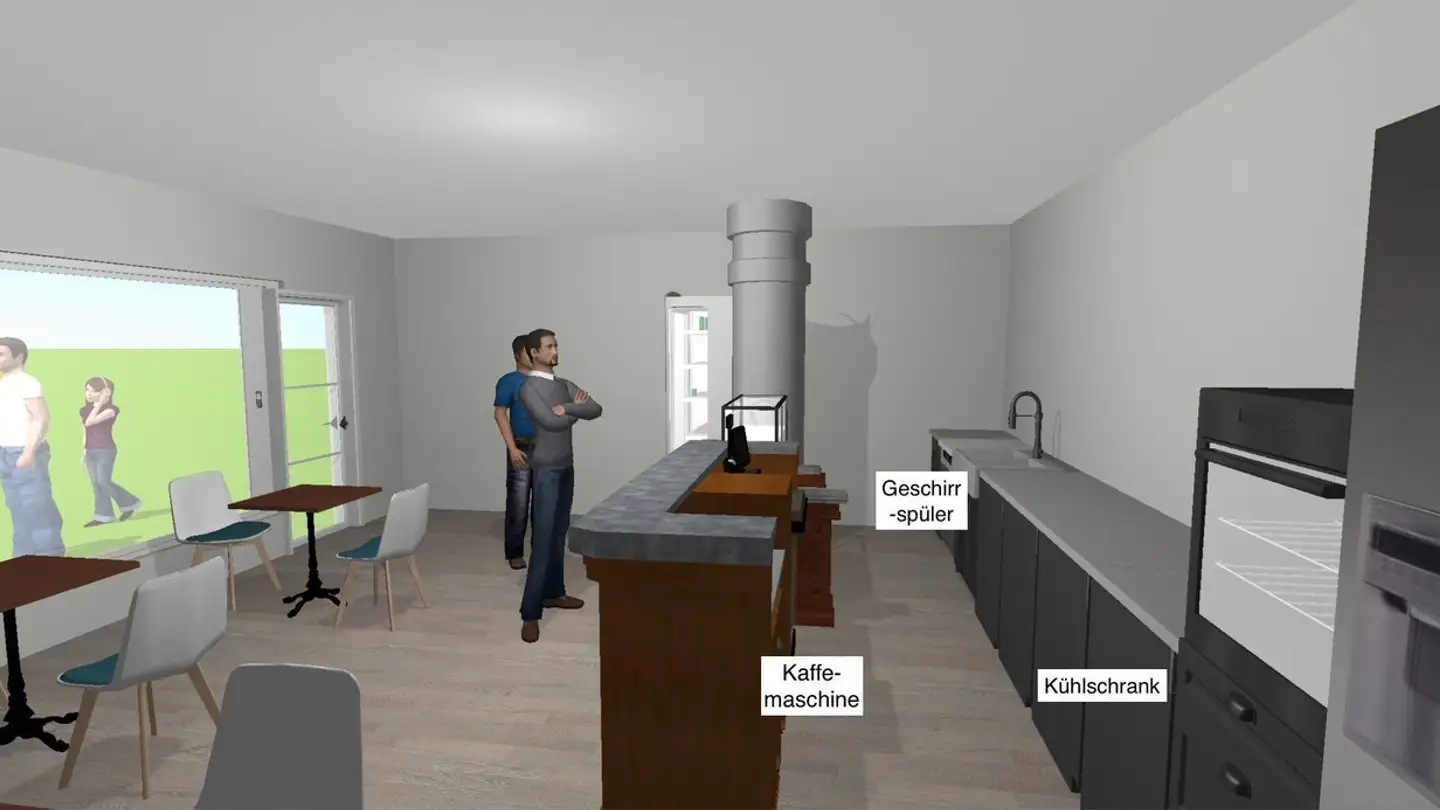 Commerciale in affitto - Regensbergstrasse 315, 8050 Zürich