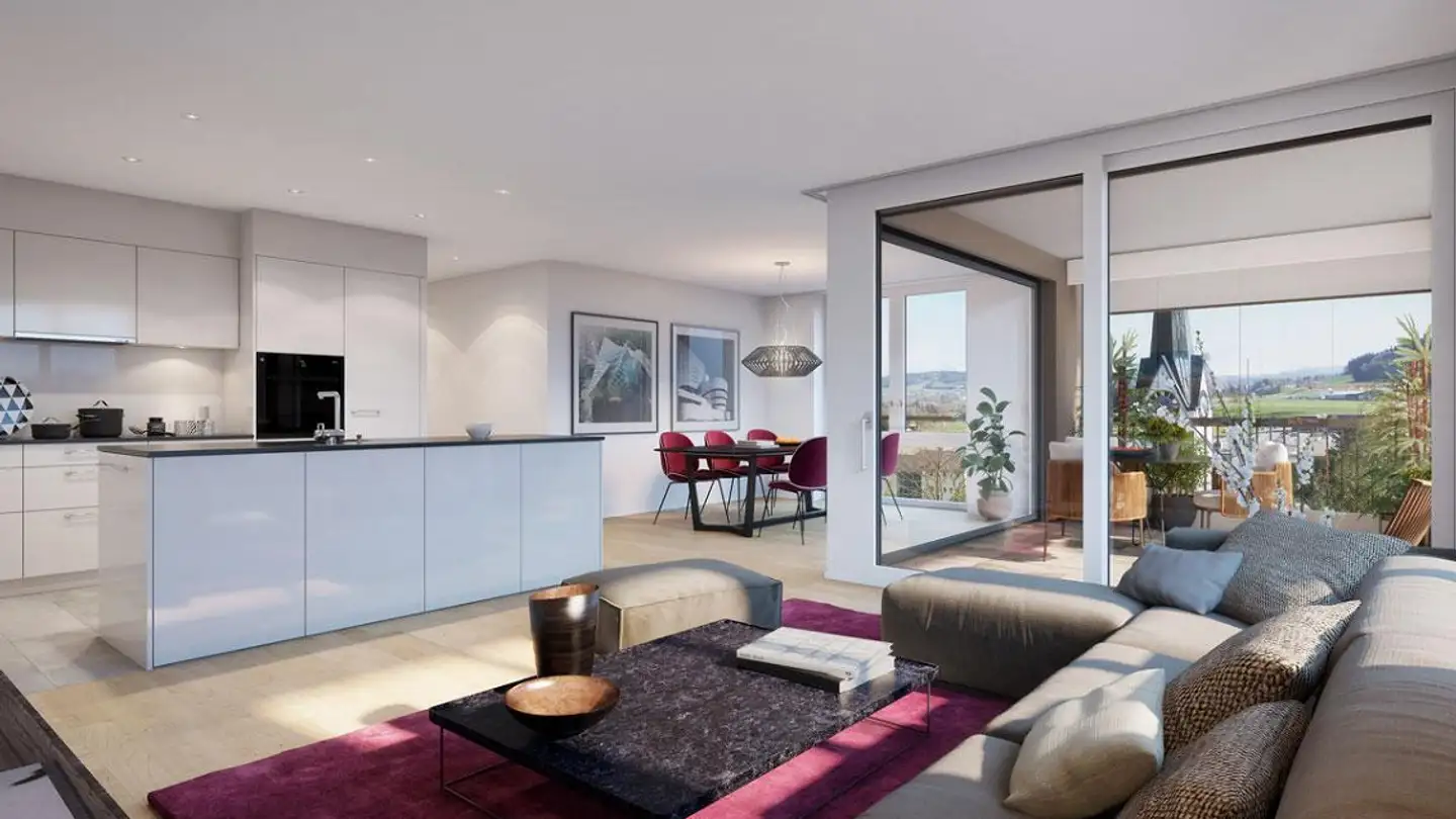 Appartement à louer - Mühlestrasse 16, 9532 Rickenbach b. Wil