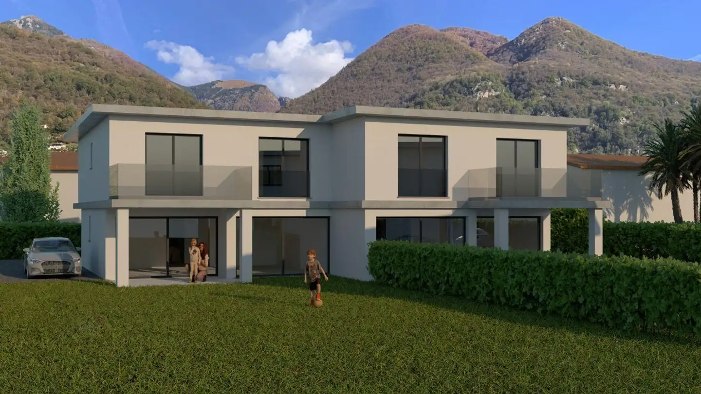 Maison individuelle à vendre - Via Monte Ceneri 11, 6516 Cugnasco