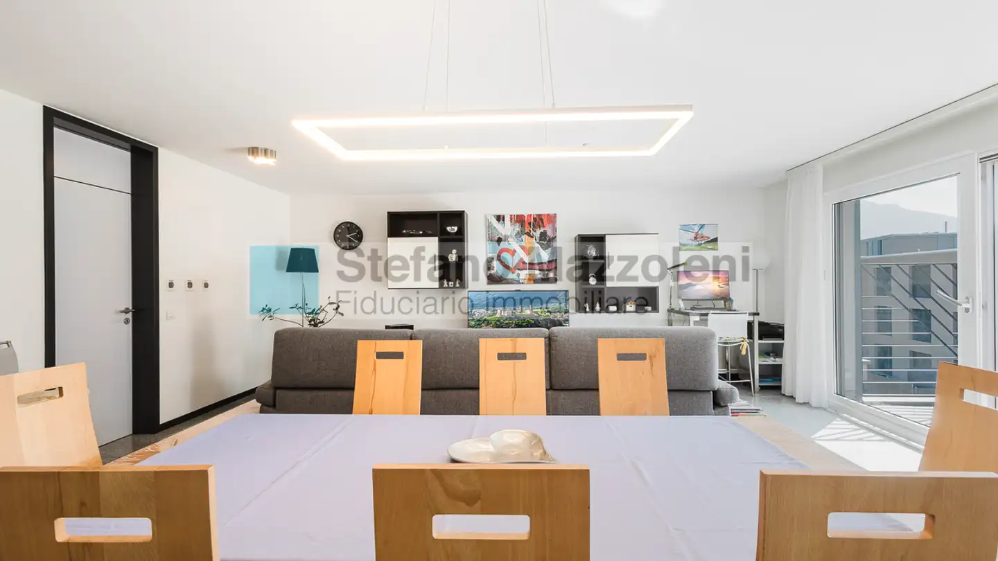 Dachgeschosswohnung kaufen - Via Campagnora, 6532 Castione - Foto 2