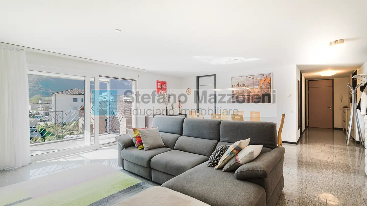 Dachgeschosswohnung kaufen - Via Campagnora, 6532 Castione - Foto 3