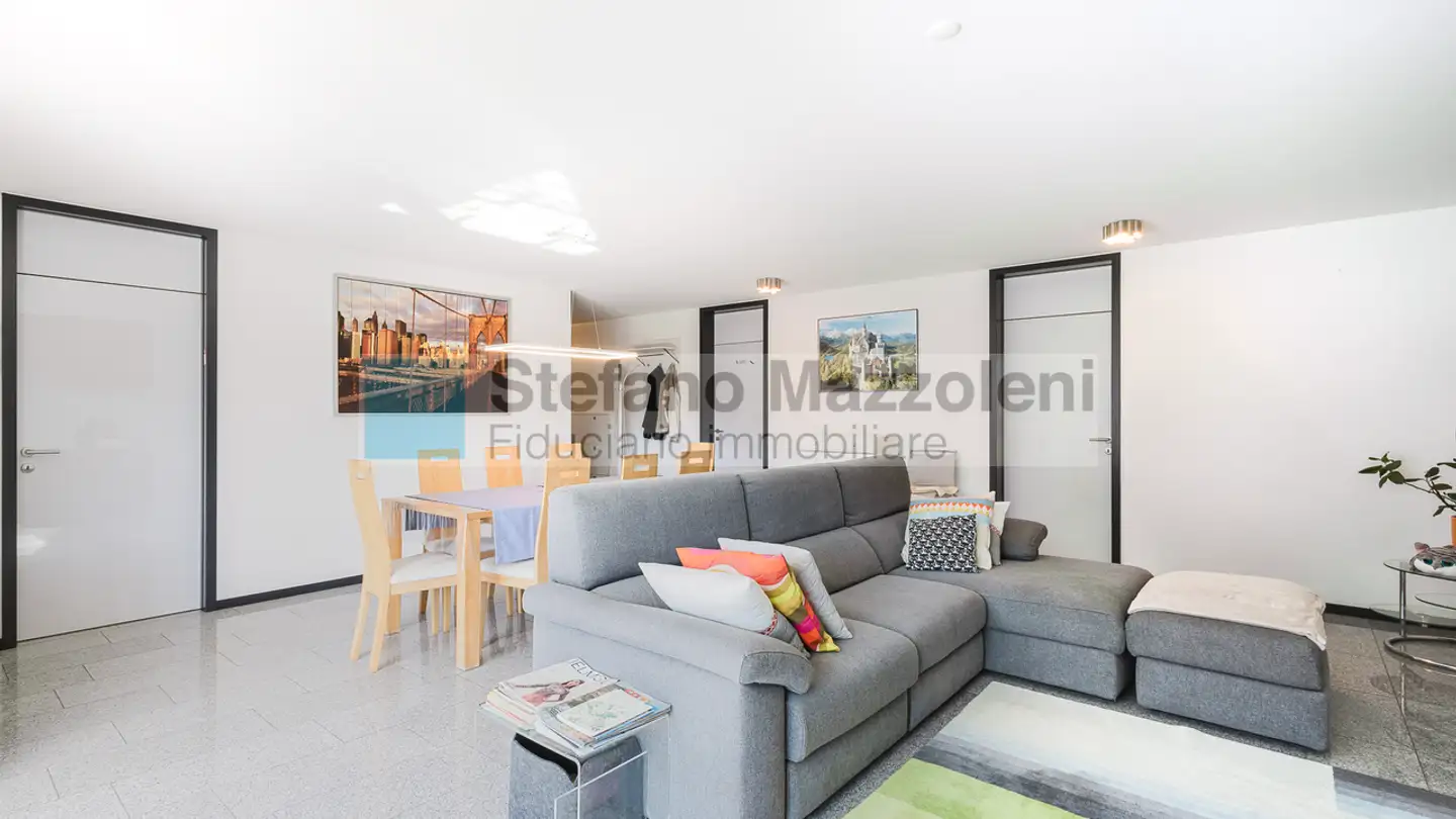 Dachgeschosswohnung kaufen - Via Campagnora, 6532 Castione - Foto 4