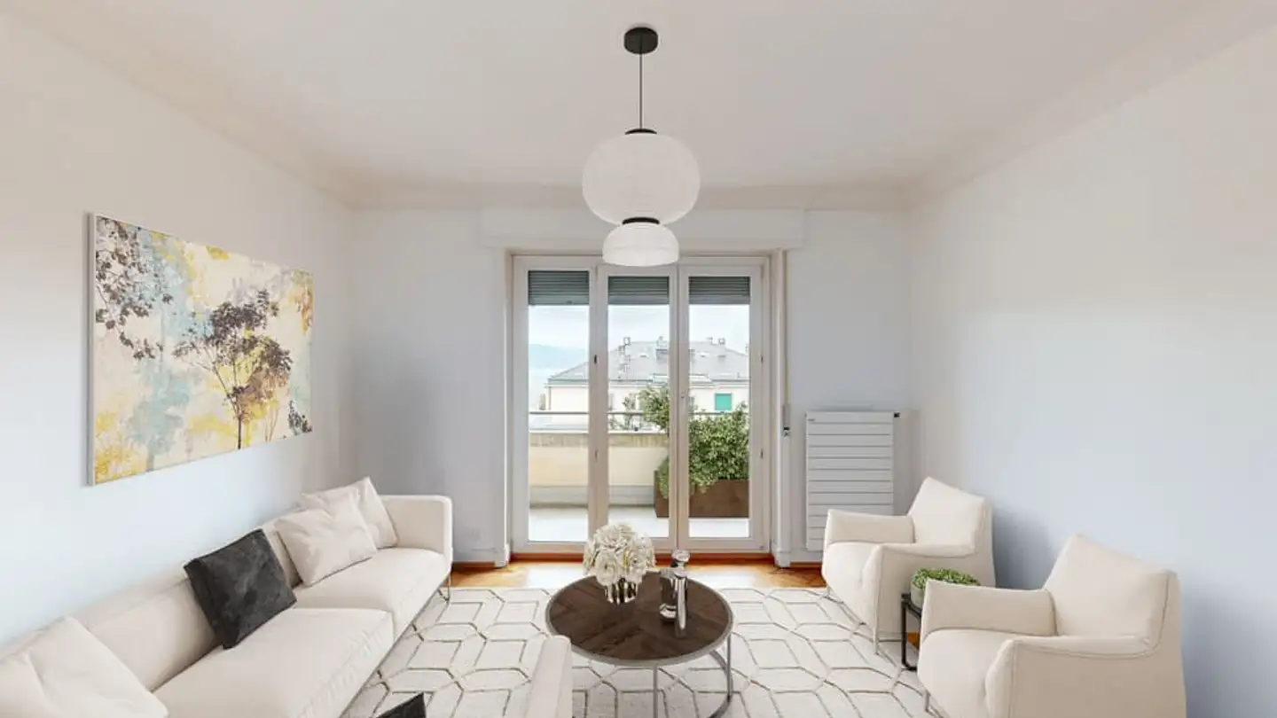 Appartement à louer - Avenue De Riant-Mont 25, 1004 Lausanne