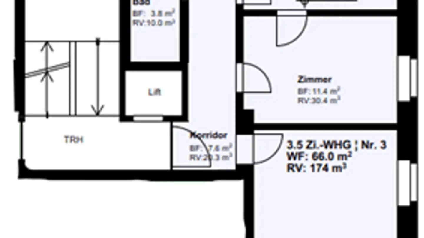 Wohnung mieten - Hallwylstrasse 63, 8004 Zürich